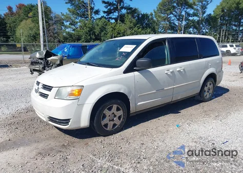 2009 Dodge Grand Caravan Se из США, поврежденный, VIN 2D8HN44E99R627978